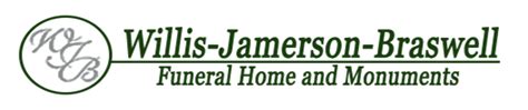 Willis-jamerson-braswell funeral home - On May 3, 2023, James Wesley Sizemore, Sr., also affectionately known as "Poppie", transitioned from his earthly home to his heavenly home at the age of 96. James, of Pelham, GA... View James Wesley Sizemore, Sr.'s obituary, send flowers and find service dates, and sign the guestbook.